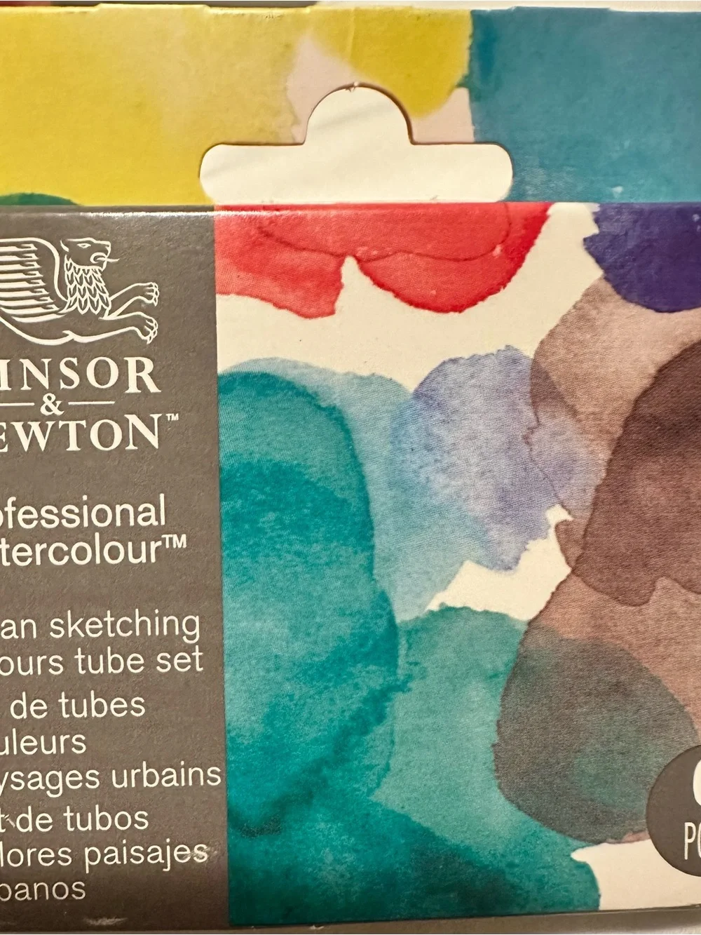 Winsor & Newton Professional Watercolor Urban Sketching Tube Set (6 Colors)